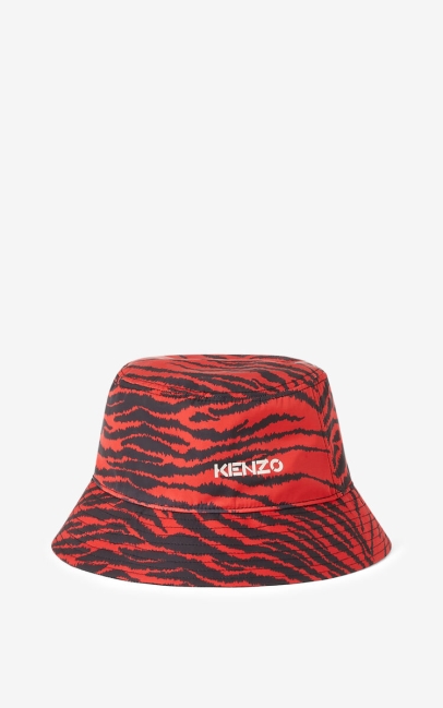 Kenzo Women Bucket Hat Medium Red
